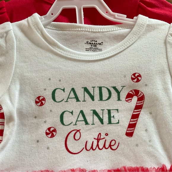 NWT Little Treasure 3-Pc Outfit, Baby 0-3 Mos. - Picture 3 of 10